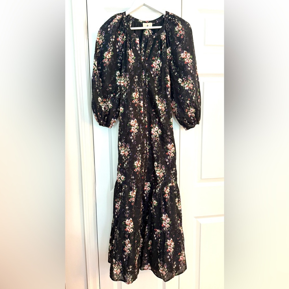 Tuckernuck Falling Florals Midi Dress